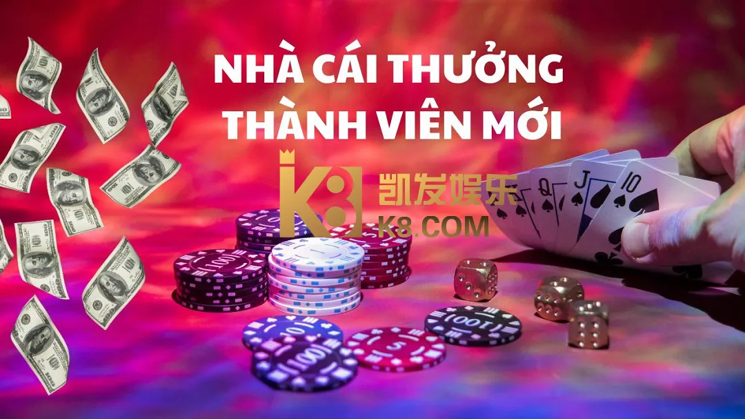 Khuyến mãi chào mừng K8 dành cho tất cả game thủ đăng ký thành công